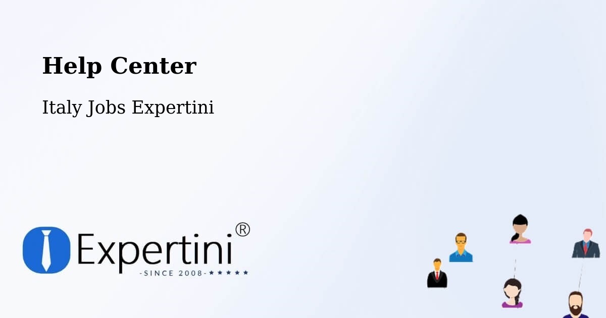Help Center – Terrasini - Italy Jobs Expertini